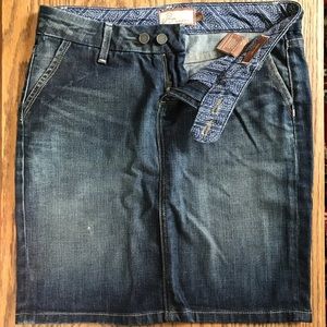 Paige denim pencil skirt